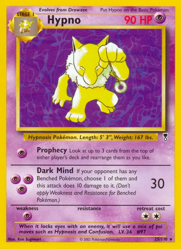 Hypno, Legendary Collection 025/110