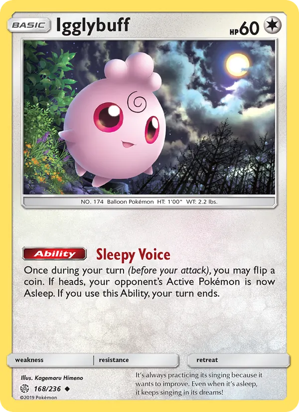 Igglybuff, Cosmic Eclipse 168/236