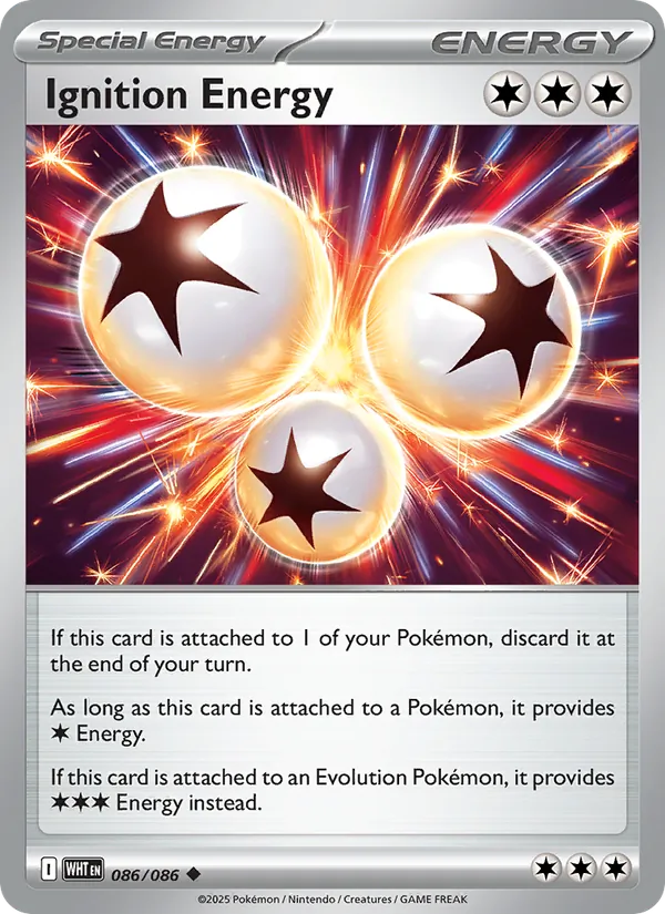 Ignition Energy, White Flare 086/086