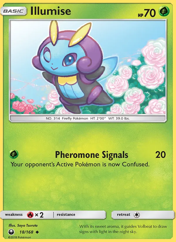 Illumise, Celestial Storm 018/168