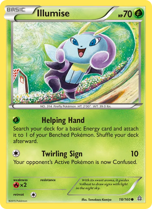 Illumise, Primal Clash 018/160