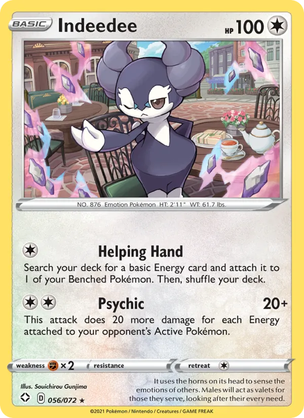 Indeedee, Shining Fates 056/072