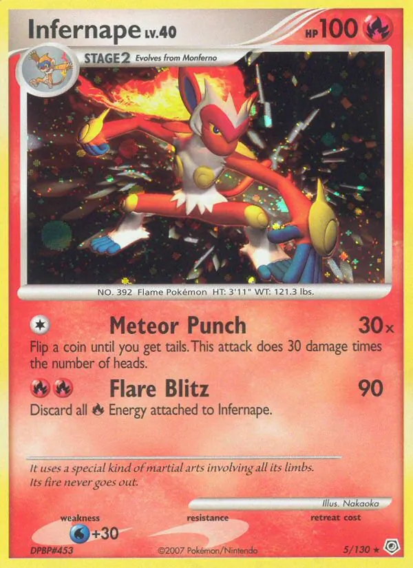 Infernape, Diamond & Pearl 005/130