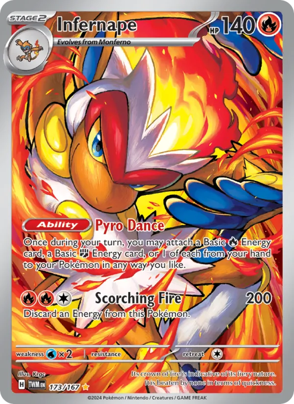 Infernape, Twilight Masquerade 173/167