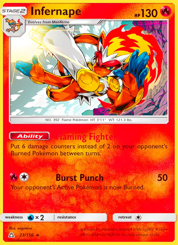 Infernape, Ultra Prism 023/156