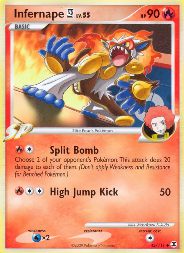 Infernape E4, Rising Rivals 043/111