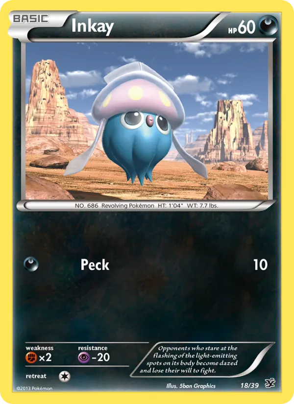 Inkay, Kalos Starter Set 018/039