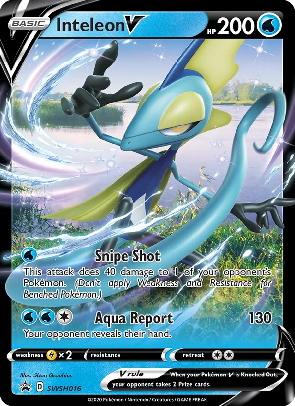 Inteleon V, SWSH Black Star Promos SWSH016/307