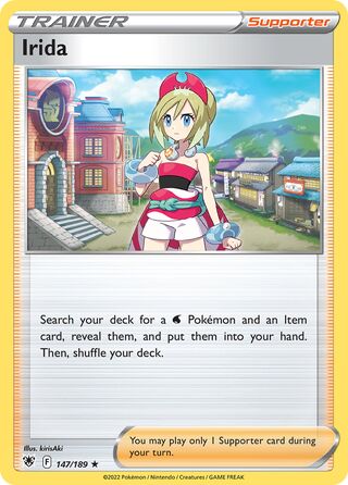 Irida, WC Deck 2022 (Ice Rider Palkia) 147/189