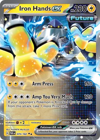 Iron Hands EX, Play! Pokémon Prize Pack Series Five 070/182