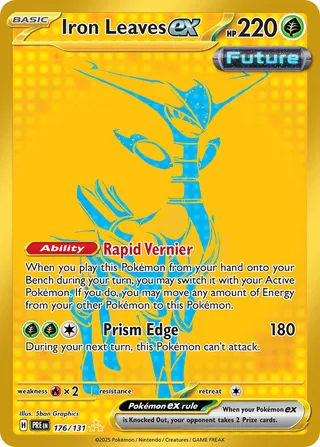 Iron Leaves EX, Prismatic Evolutions 176/131