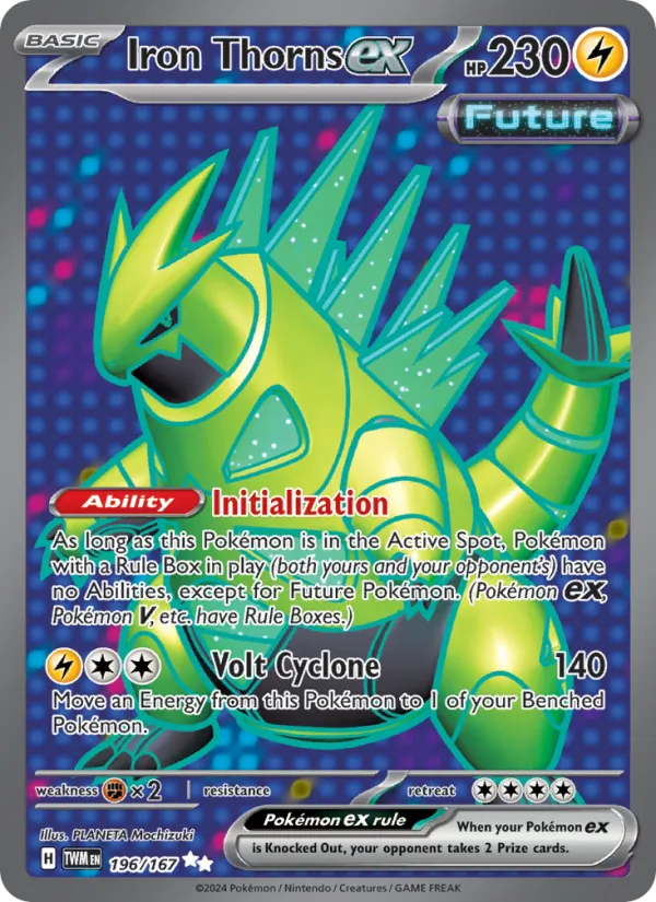 Iron Thorns EX, Twilight Masquerade 196/167