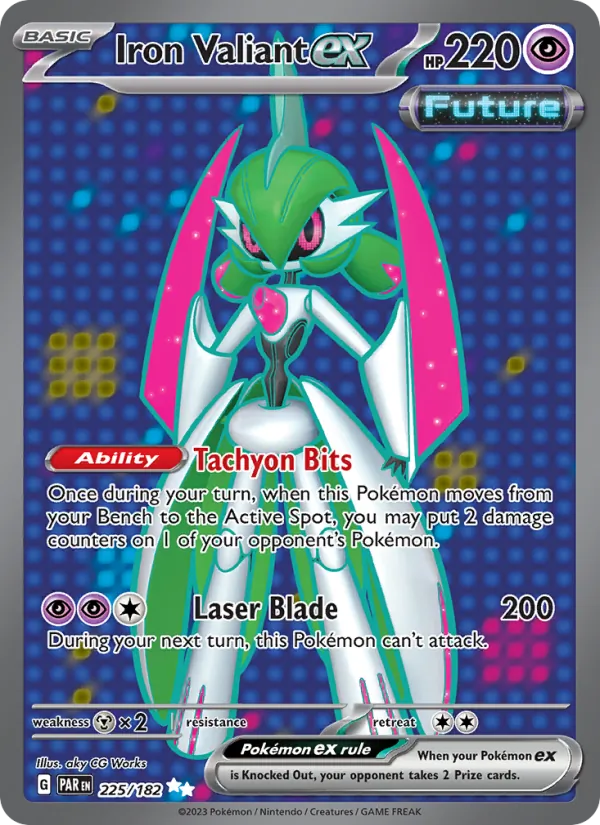 Iron Valiant EX, Paradox Rift 225/182