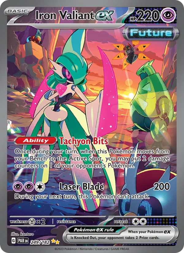 Iron Valiant EX, Paradox Rift 249/182