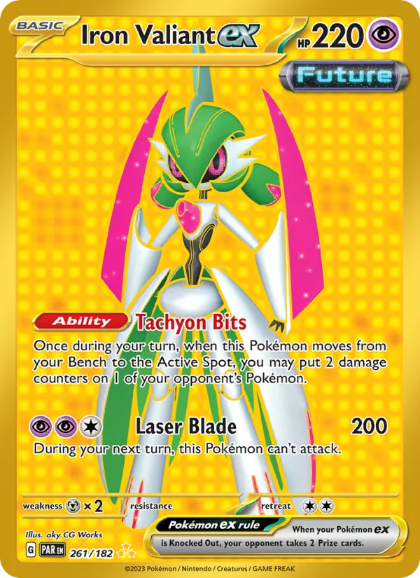 Iron Valiant EX, Paradox Rift 261/182
