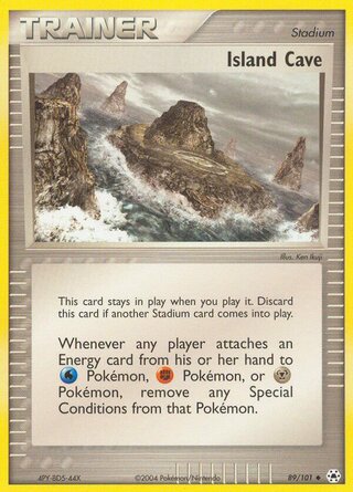 Island Cave, WC Deck 2005 (Bright Aura) 089/101