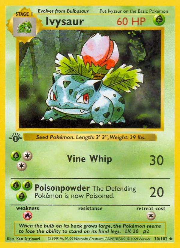 Ivysaur, Base 030/102