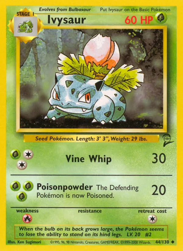Ivysaur, Base Set 2 044/130