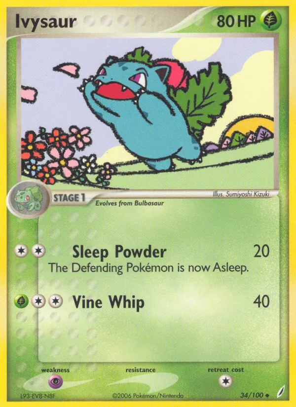 Ivysaur, Crystal Guardians 034/100