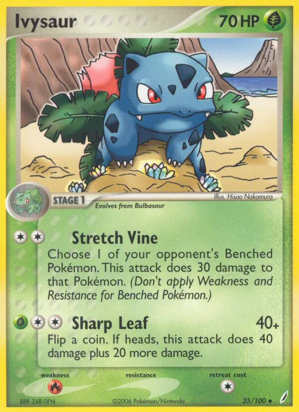 Ivysaur, Crystal Guardians 035/100