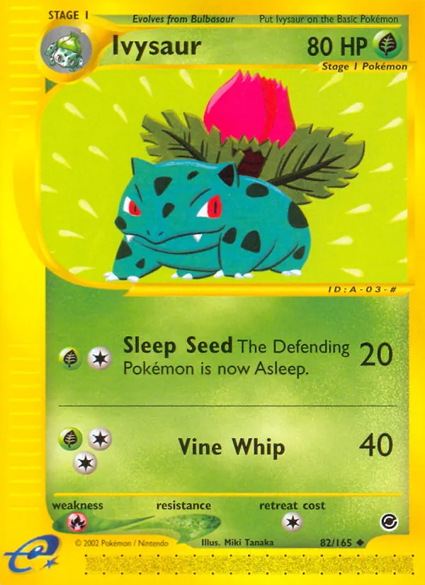 Ivysaur, Expedition Base Set 082/165