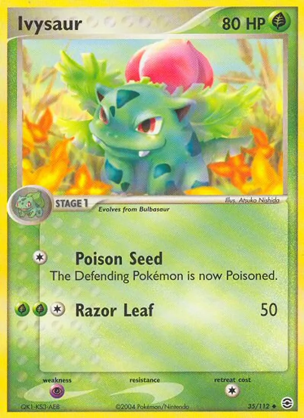 Ivysaur, FireRed & LeafGreen 035/112