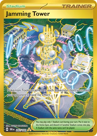Jamming Tower, Destined Rivals 243/182
