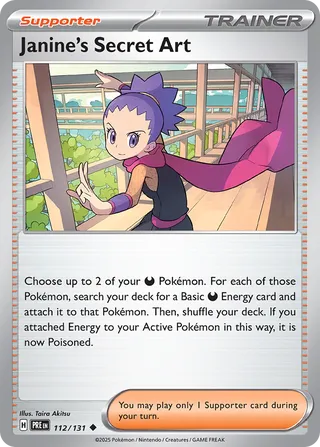 Janine's Secret Art, Prismatic Evolutions 112/131