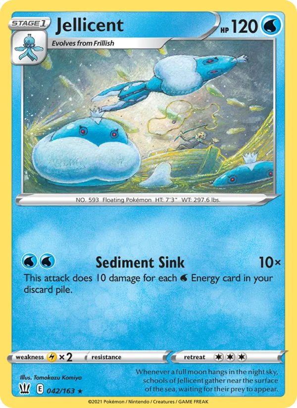 Jellicent, Battle Styles 042/163