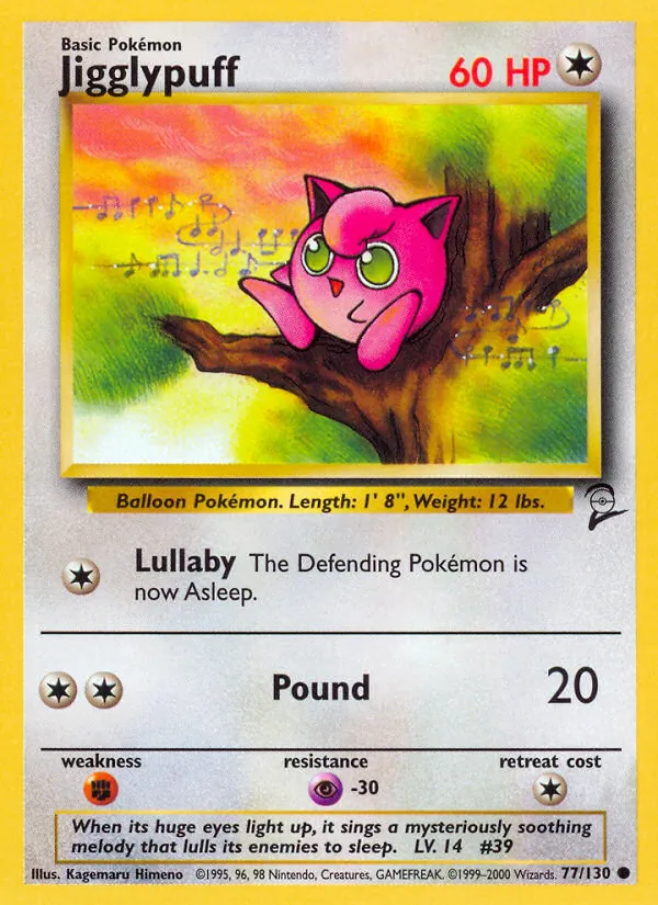 Jigglypuff, Base Set 2 077/130