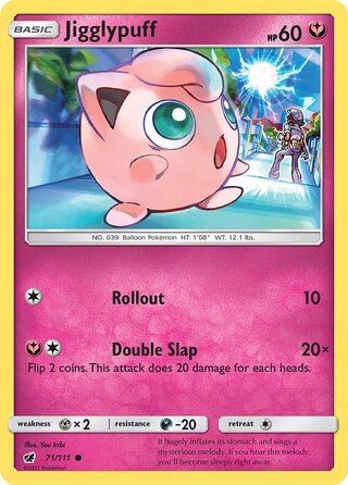 Jigglypuff, SM Trainer Kit (Alolan Ninetales) 071/111