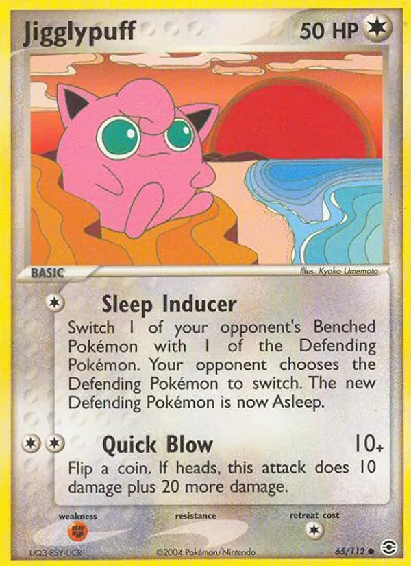 Jigglypuff, FireRed & LeafGreen 065/112