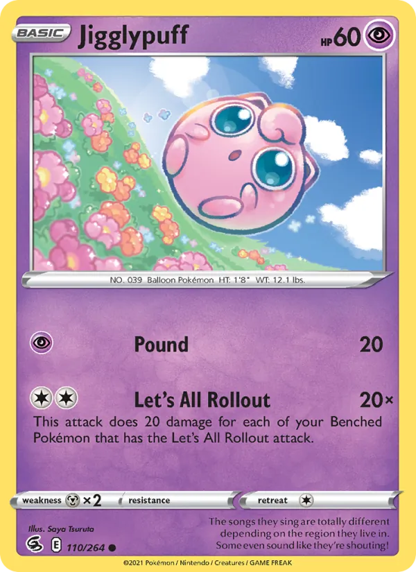 Jigglypuff, Fusion Strike 110/264