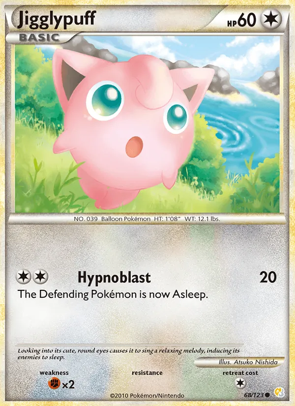 Jigglypuff, HeartGold & SoulSilver 068/123
