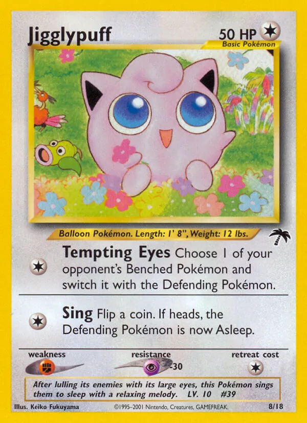 Jigglypuff, Southern Islands 008/018