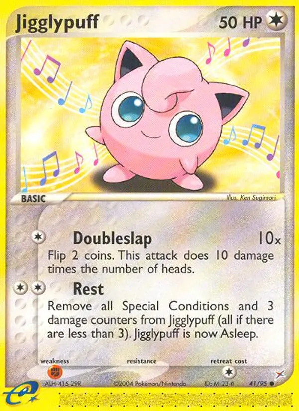 Jigglypuff, Team Magma vs Team Aqua 041/095