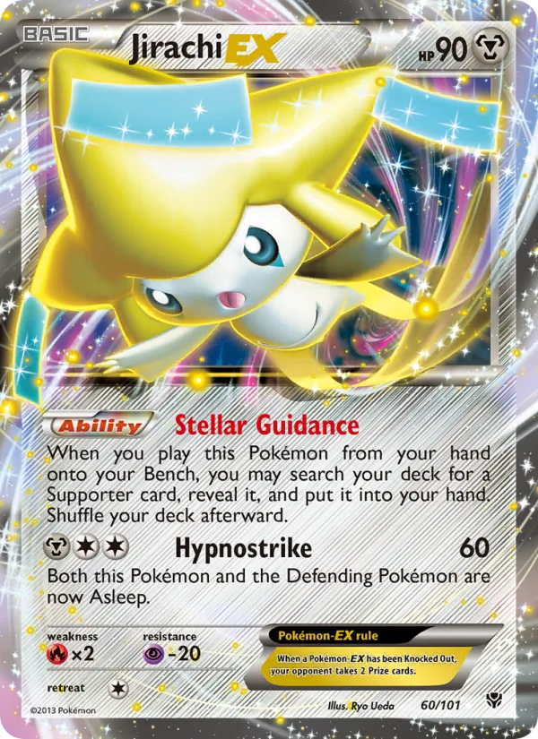 Jirachi-EX, Plasma Blast 060/101