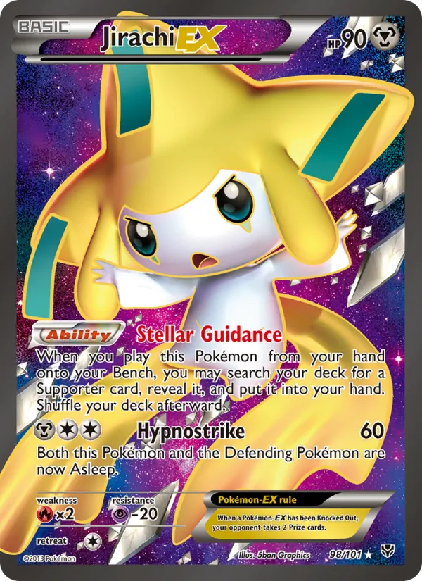 Jirachi-EX, Plasma Blast 098/101