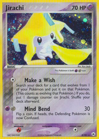 Jirachi, WC Deck 2005 (Dark Tyranitar) 008/101