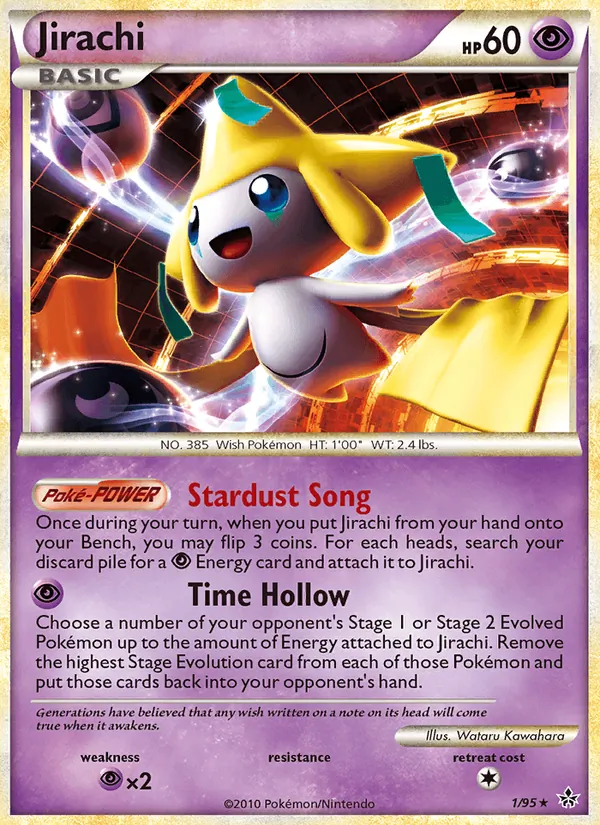 Jirachi, Unleashed 001/095