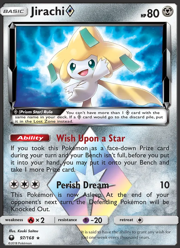 Jirachi ◇, Celestial Storm 097/168