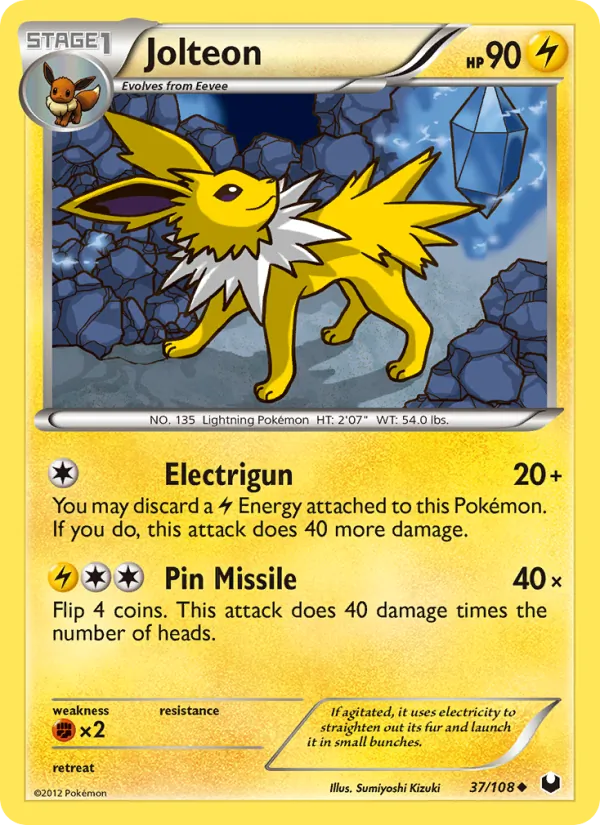 Jolteon, Dark Explorers 037/108