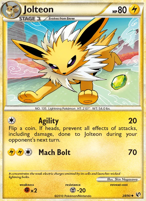 Jolteon, Undaunted 028/090