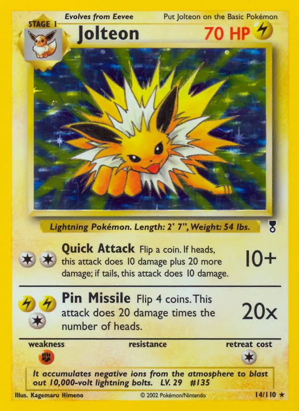 Jolteon, Legendary Collection 014/110