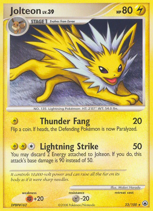 Jolteon, Majestic Dawn 023/100