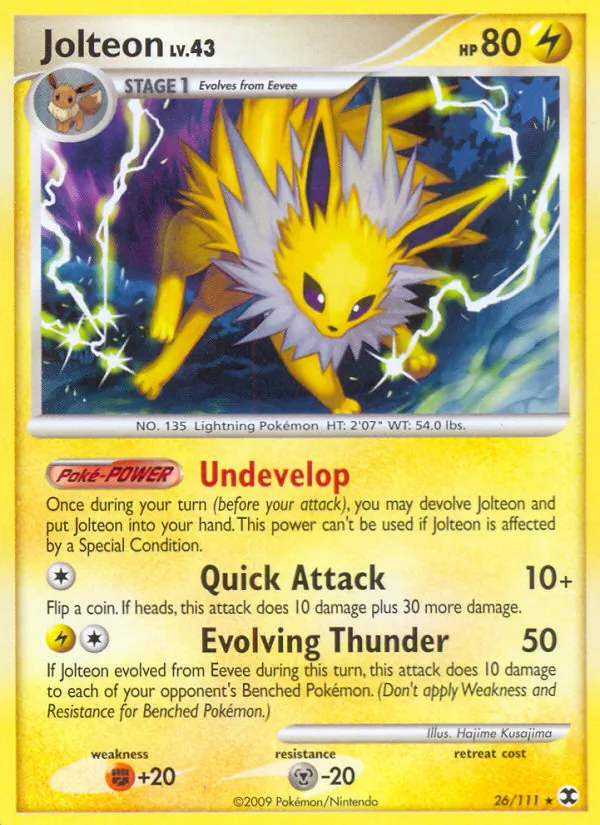 Jolteon, Rising Rivals 026/111
