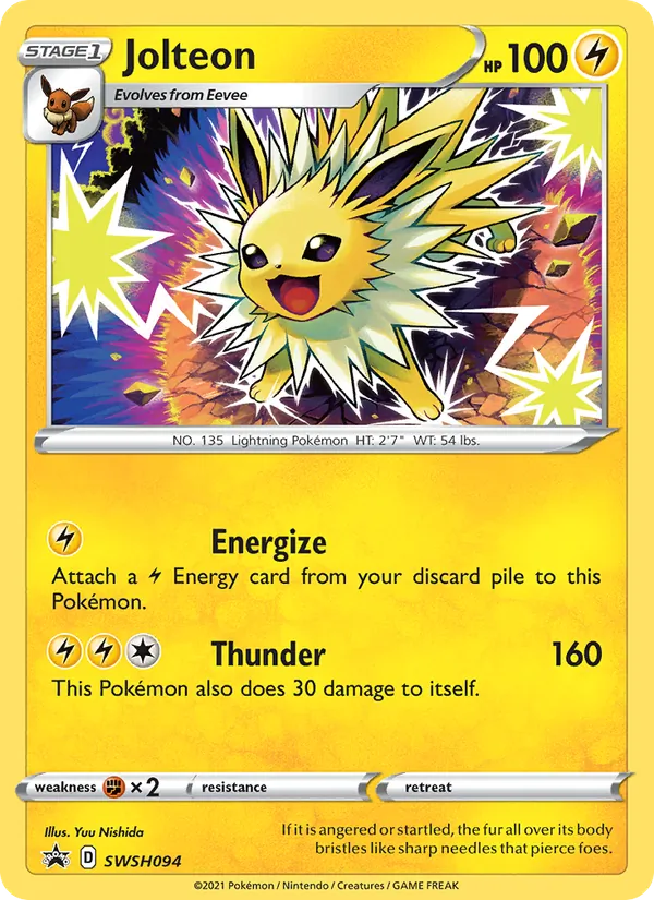 Jolteon, SWSH Black Star Promos SWSH094/307