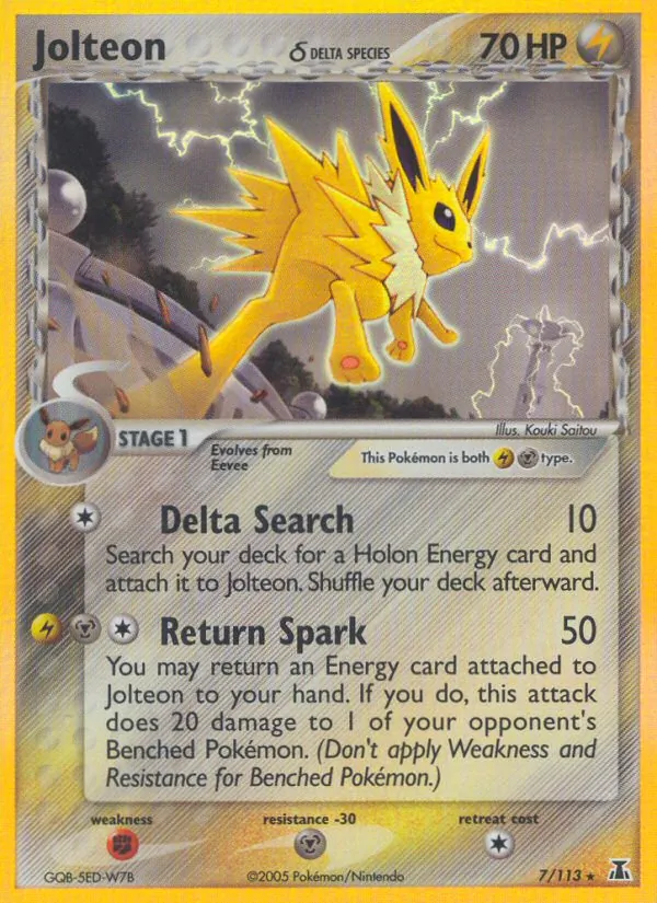 Jolteon δ, Delta Species 007/113