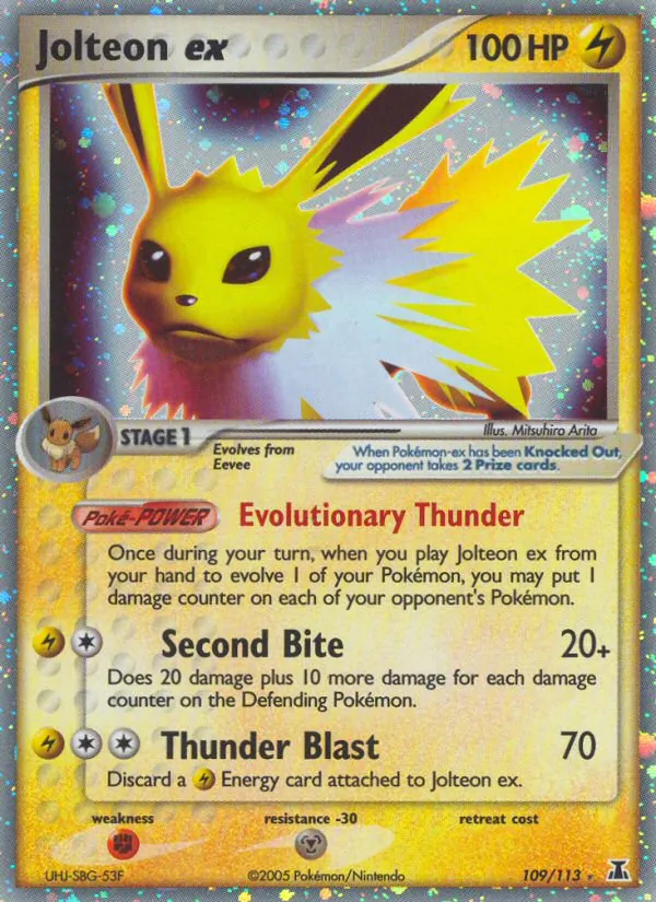 Jolteon EX, Delta Species 109/113