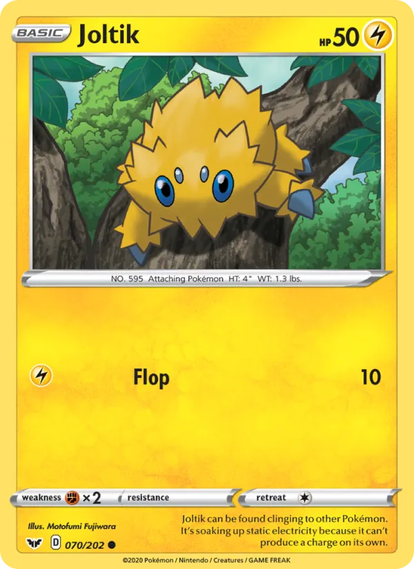 Joltik, Sword & Shield 070/202